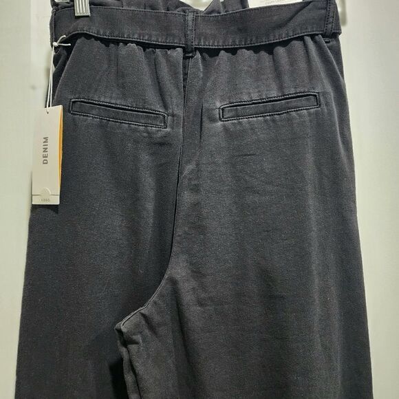 H & M - 2,6 - Wide High Waist Ankle length Denim Pants - Picture 2 of 10